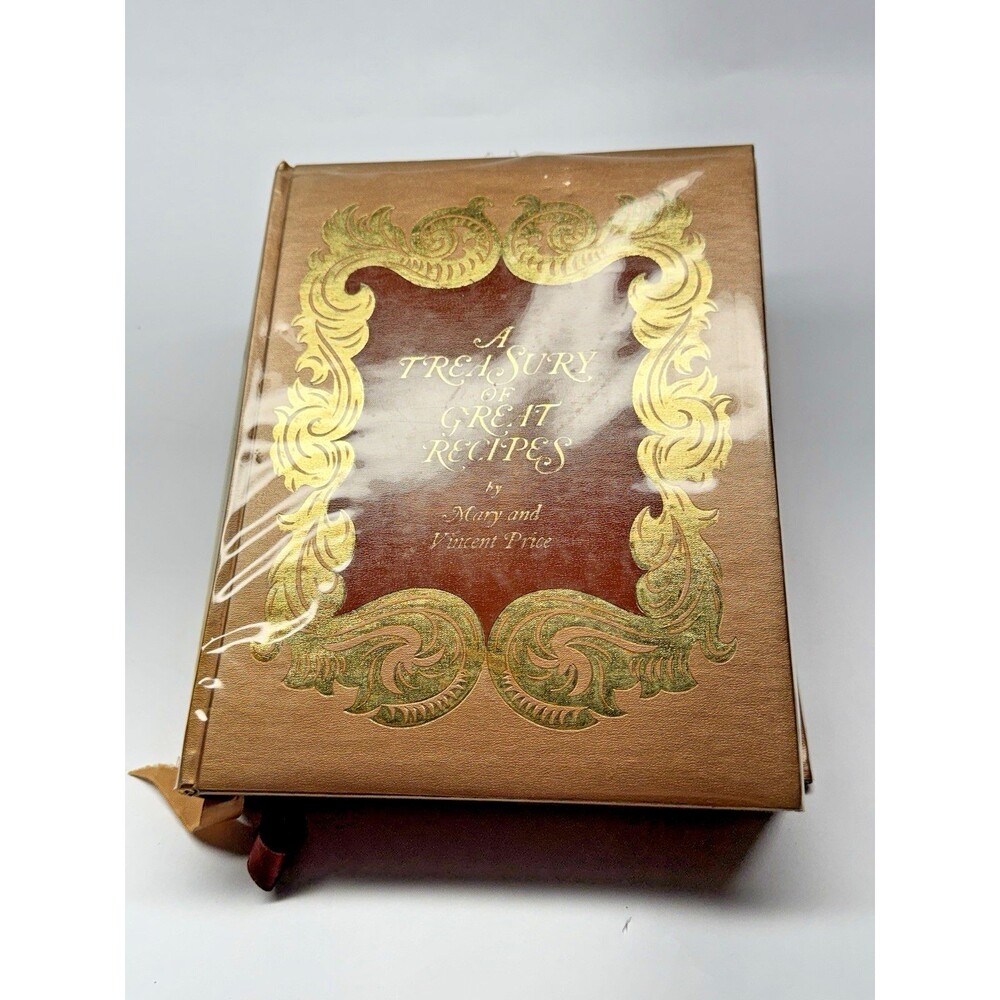A Treasury of Great Recipes Mary & Vincent Price 1st Edition Cookbook 1965